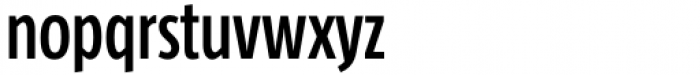 Taz Condensed SemiBold Font LOWERCASE