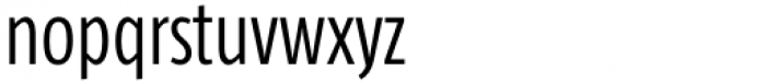 Taz Condensed SemiLight Font LOWERCASE