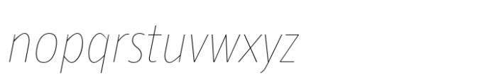 Taz Hair14 Italic Font LOWERCASE