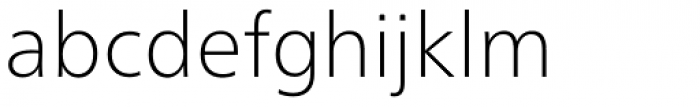 Tazugane Gothic Thin Font LOWERCASE