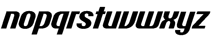 Talisman Compact Variable Bold Italic 2 Font LOWERCASE