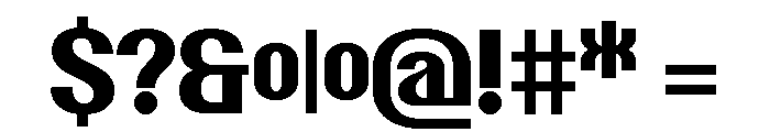 Talisman Compact Variable Bold Italic Font OTHER CHARS