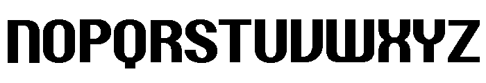 Talisman Compact Variable Bold Italic Font UPPERCASE