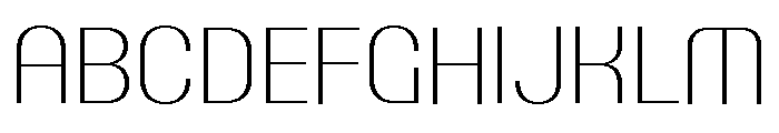 Talisman Compact Variable Extralight Italic Font UPPERCASE