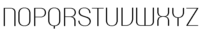 Talisman Compact Variable Extralight Italic Font UPPERCASE