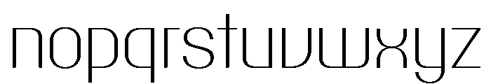 Talisman Compact Variable Extralight Italic Font LOWERCASE