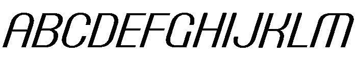 Talisman Compact Variable Italic 2 Font UPPERCASE