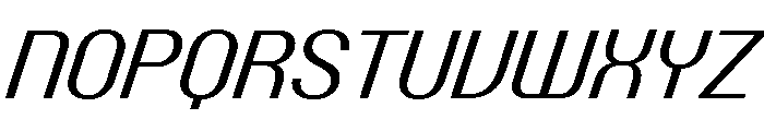 Talisman Compact Variable Italic 2 Font UPPERCASE
