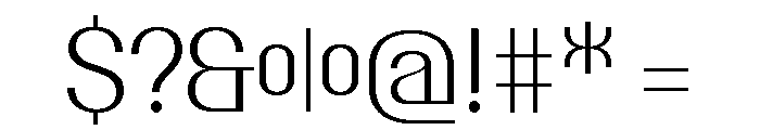 Talisman Compact Variable Light Italic Font OTHER CHARS