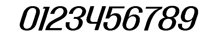 Talisman Compact Variable Medium Italic 2 Font OTHER CHARS