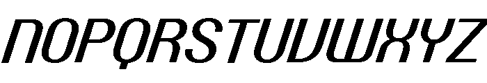 Talisman Compact Variable Medium Italic 2 Font UPPERCASE