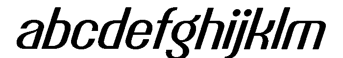 Talisman Compact Variable Medium Italic 2 FONT