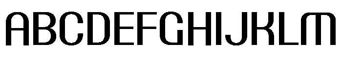 Talisman Compact Variable Medium Italic Font UPPERCASE
