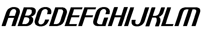 Talisman Compact Variable Semibold Italic 2 Font UPPERCASE