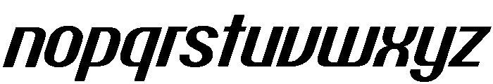 Talisman Compact Variable Semibold Italic 2 Font LOWERCASE