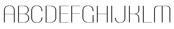 Talisman Compact Variable Thin Italic Font UPPERCASE