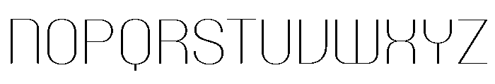 Talisman Compact Variable Thin Italic Font UPPERCASE