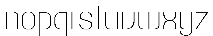 Talisman Compact Variable Thin Italic Font LOWERCASE