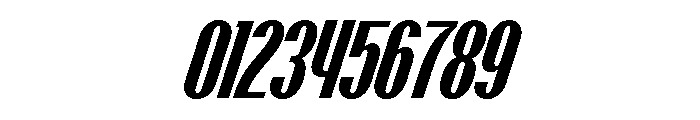 Talisman Compressed Variable Bold Italic 2 Font OTHER CHARS