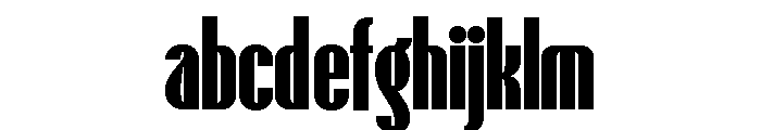 Talisman Compressed Variable Extrabold Italic FONT