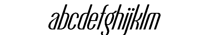 Talisman Compressed Variable Italic 2 FONT