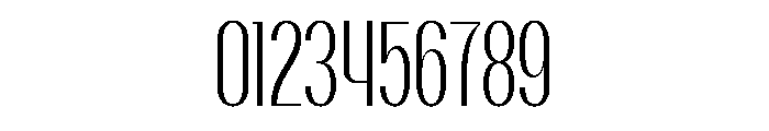 Talisman Compressed Variable Light Italic Font OTHER CHARS