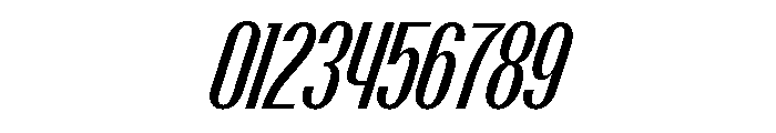 Talisman Compressed Variable Medium Italic 2 Font OTHER CHARS