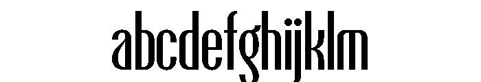 Talisman Compressed Variable Medium Italic FONT