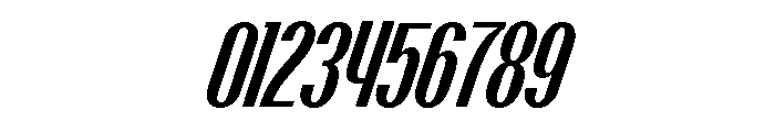 Talisman Compressed Variable Semibold Italic 2 Font OTHER CHARS