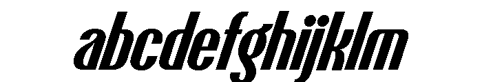 Talisman Condensed Variable Bold Italic 2 FONT