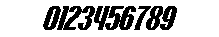 Talisman Condensed Variable Extrabold Italic 2 Font OTHER CHARS