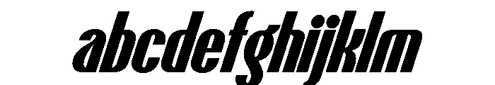 Talisman Condensed Variable Extrabold Italic 2 FONT