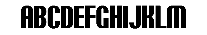 Talisman Condensed Variable Extrabold Italic Font UPPERCASE