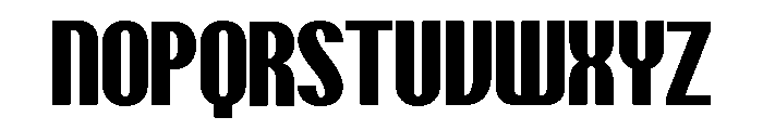 Talisman Condensed Variable Extrabold Italic Font UPPERCASE
