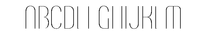 Talisman Condensed Variable Hairline Italic Font UPPERCASE