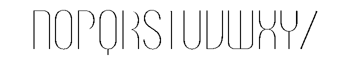 Talisman Condensed Variable Hairline Italic Font UPPERCASE