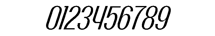 Talisman Condensed Variable Italic 2 Font OTHER CHARS