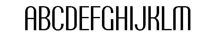 Talisman Condensed Variable Italic Font UPPERCASE