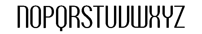 Talisman Condensed Variable Italic Font UPPERCASE