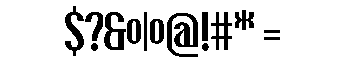 Talisman Condensed Variable Semibold Italic Font OTHER CHARS