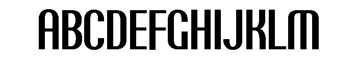 Talisman Condensed Variable Semibold Italic Font UPPERCASE