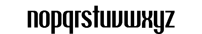 Talisman Condensed Variable Semibold Italic Font LOWERCASE