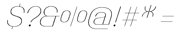 Talisman Italic 10 Font OTHER CHARS
