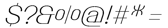 Talisman Italic 12 Font OTHER CHARS