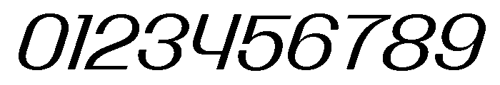 Talisman Italic 14 Font OTHER CHARS