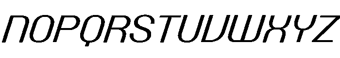 Talisman Italic 14 Font UPPERCASE