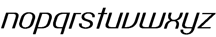Talisman Italic 14 Font LOWERCASE