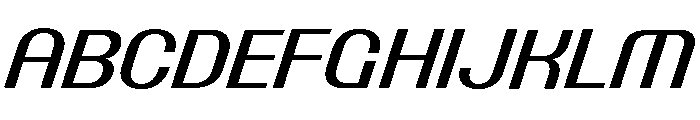 Talisman Italic 15 Font UPPERCASE