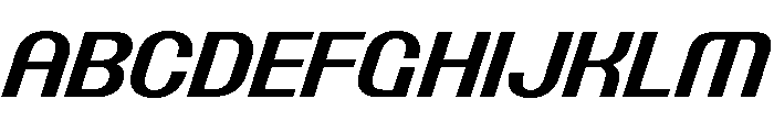Talisman Italic 16 Font UPPERCASE
