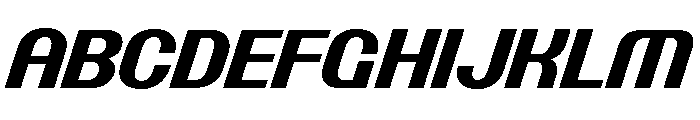Talisman Italic 17 Font UPPERCASE